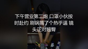 下午营业第二炮 口罩小伙按时赴约 刷锅搞了个热乎逼 镜头正对翘臀