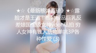 ★☆《最新核弹重磅》★☆露脸才是王道！推特极品巨乳反差婊国宝级女神yooh私拍 穷人女神有钱人玩物单挑3P各种性爱 (3)