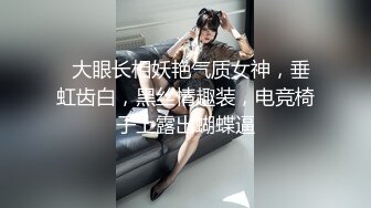  黑丝柔情大奶妹露脸可爱的大眼睛好骚啊，听狼友指挥一边揉着骚奶子一边自己抠逼真刺激，表情好骚呻吟可射