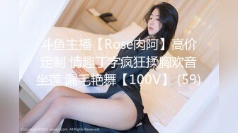 斗鱼主播【Rose肉阿】高价定制 情趣丁字疯狂揉胸欢音坐莲 漏毛艳舞【100V】 (59)