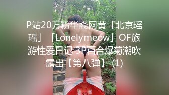 P站20万粉华裔网黄「北京瑶瑶」「Lonelymeow」OF旅游性爱日记 3P百合爆菊潮吹露出【第八弹】 (1)