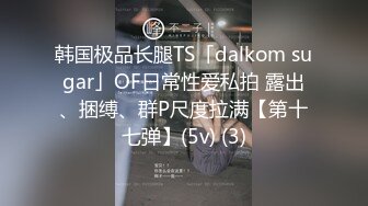 韩国极品长腿TS「dalkom sugar」OF日常性爱私拍 露出、捆缚、群P尺度拉满【第十七弹】(5v) (3)