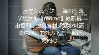 ❤️反差女高学妹❤️舞蹈学院学姐女神〖momo〗最新复出福利，魔鬼身材超紧小嫩逼 清纯靓丽的外表下有一颗淫荡的心