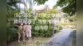 (BC-SSS-023)美女穿情趣过膝袜配骚丁..弯腰拽腿环露性感肉臀