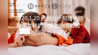 2020.1.20 约操女仆制服诱惑穿黑丝袜的小美女激情啪啪 连操两炮干哭了