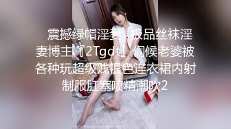 ✿震撼绿帽淫妻✿极品丝袜淫妻博主『2Tgdt』伺候老婆被各种玩超级贱银色连衣裙内射制服肛塞喷精潮吹2