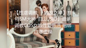 【性虐调教❤️猫娘女神】推特SM大神『ILLUSIO』最新调教COS女奴性爱甄选 捆绑口爆虐操