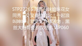 STP27265 淫荡台妹姐妹花女同秀！交叉姿势磨穴！一起浪叫呻吟，双头龙互插舌吻，黑丝大肥臀叠罗汉喷水 VIP0600