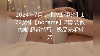 2024年7月，【JVID重磅】172女神【noname】2套 调教 啪啪 超近特写，极品无毛嫩穴